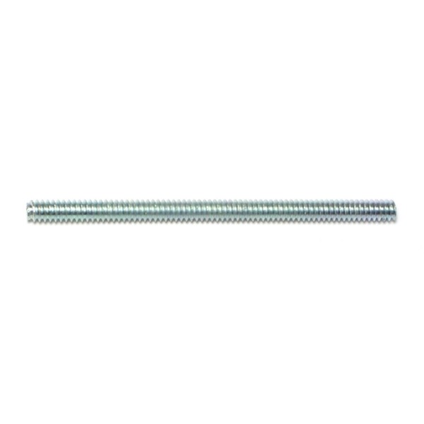Midwest Fastener Fully Threaded Rod, 10-24, Grade 2, Zinc Plated Finish, 10 PK 64683
